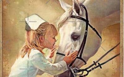 Des infirmières et des chevaux